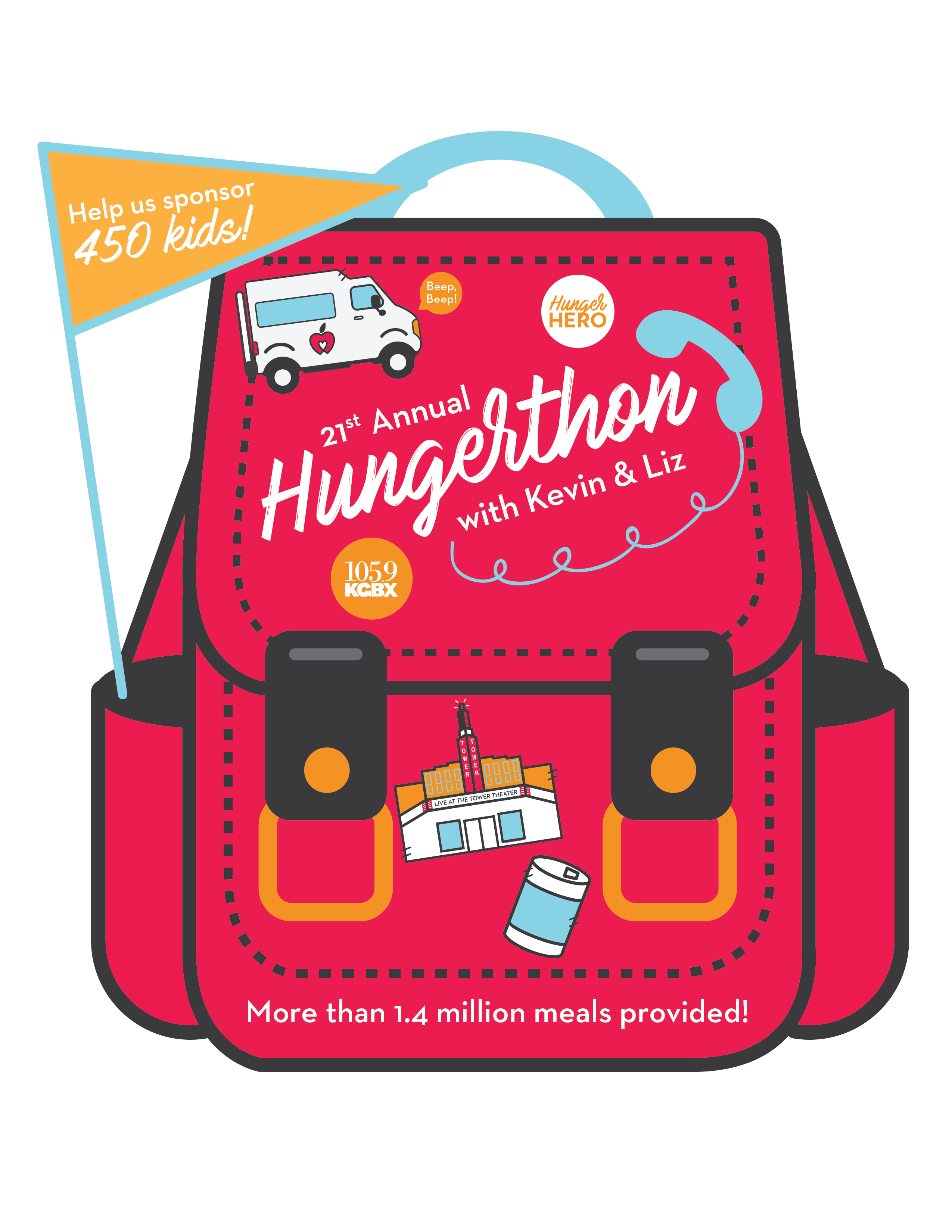 Annual Hungerthon in Springfield, MO.