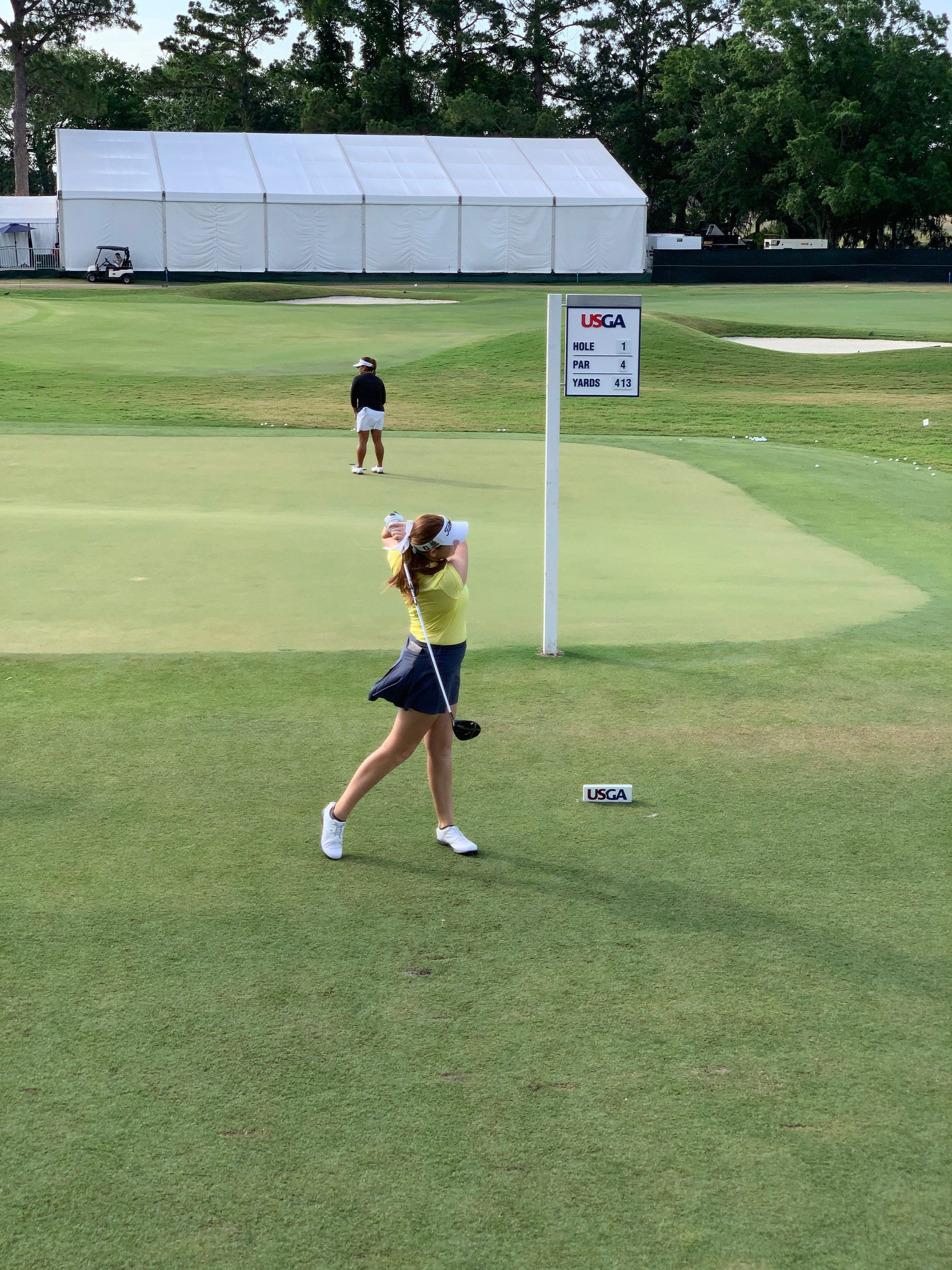 Reagan Zibilski competed in the U.S. Women's Open at just 15 years old.