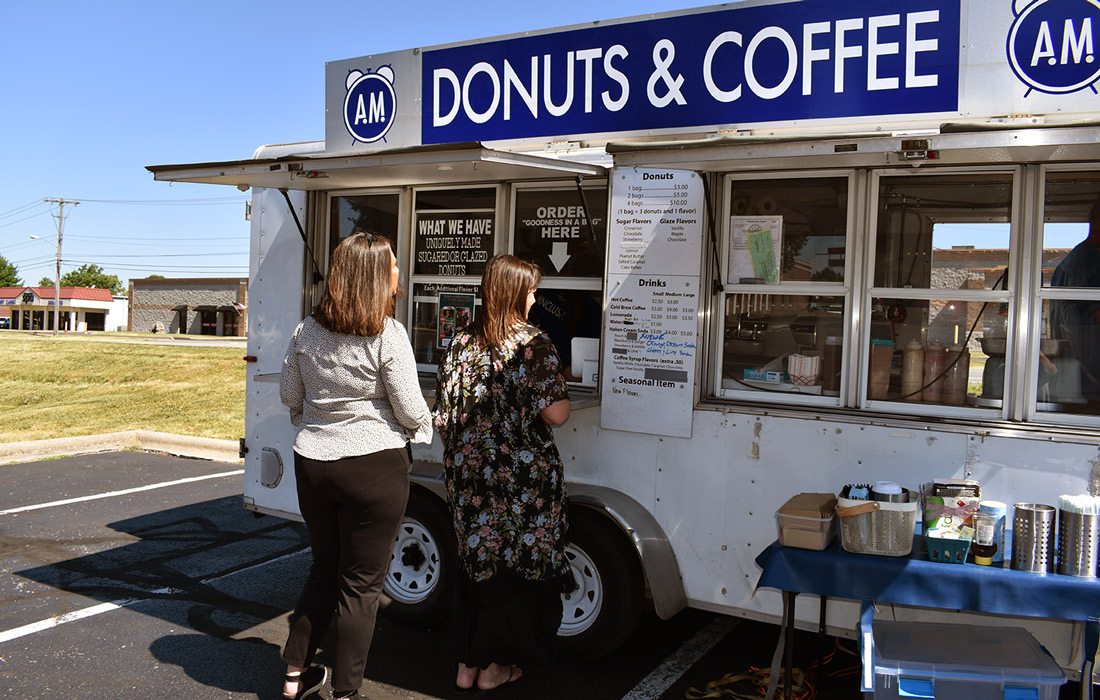 Coffee food truck