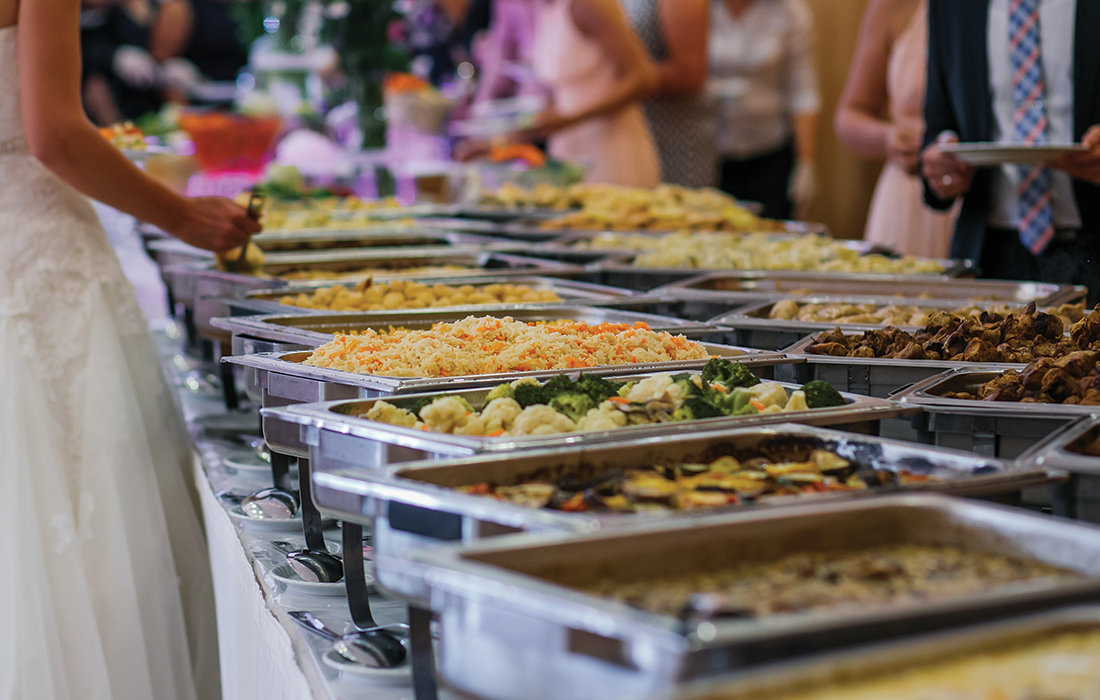Wedding food from Infused Catering