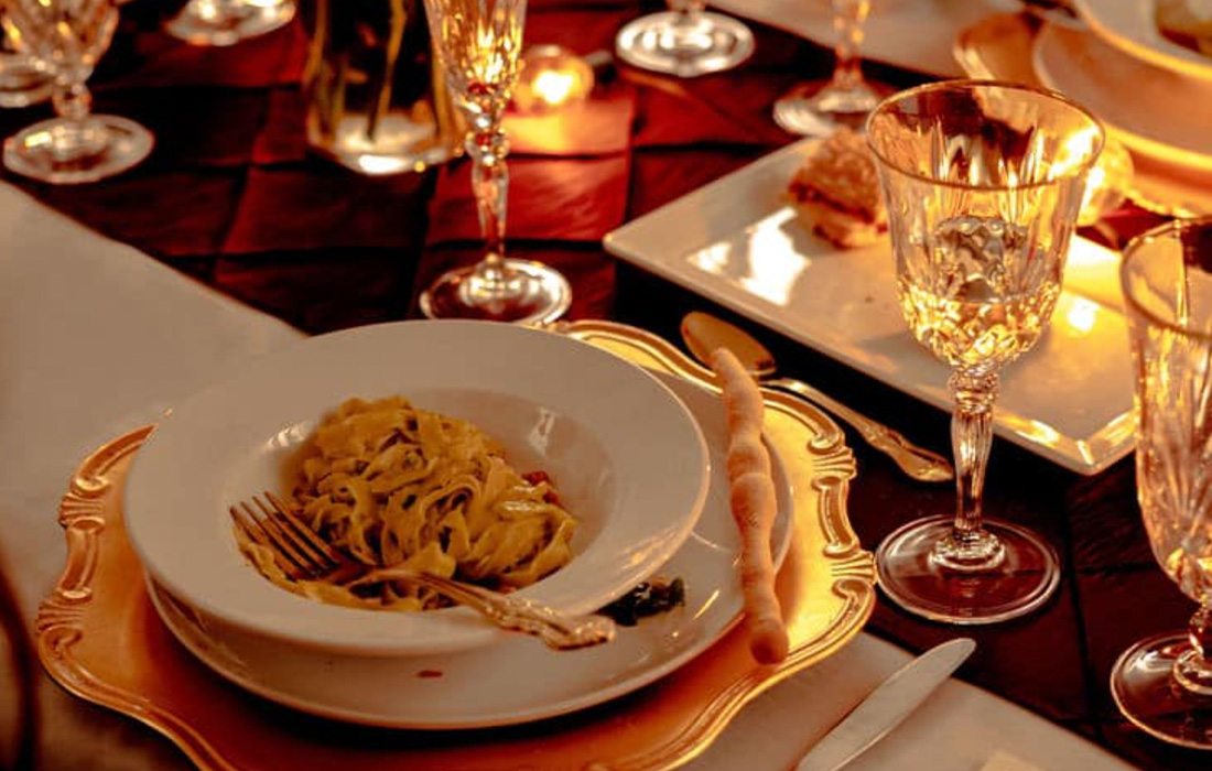 Italian Kitchen can create a romantic meal for your wedding.