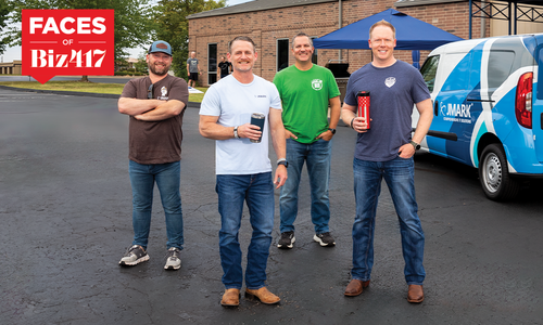 Andy Whaley, Thomas Douglas, Brad Prost, Chris Huels of JMARK in Springfield, MO