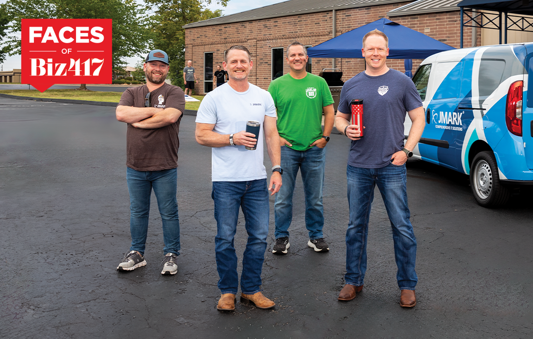 Andy Whaley, Thomas Douglas, Brad Prost, Chris Huels of JMARK in Springfield, MO