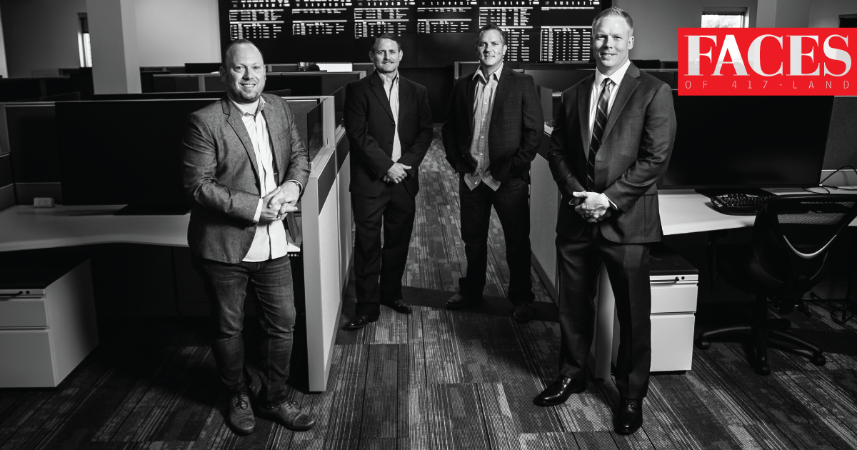 Andy Whaley, Chief Growth Officer; Thomas Douglas, CEO; Brad Prost, Account Executive; Chris Huels, President