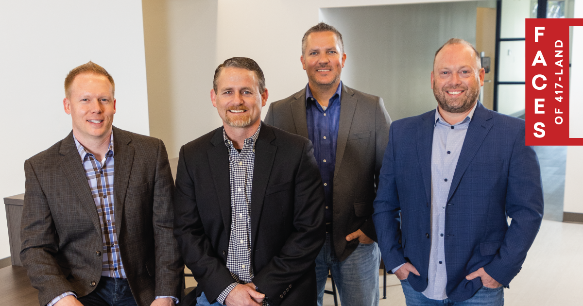 Chris Huels, President | Thomas Douglas, CEO | Brad Prost, Account Executive | Andy Whaley, Chief Growth Officer
