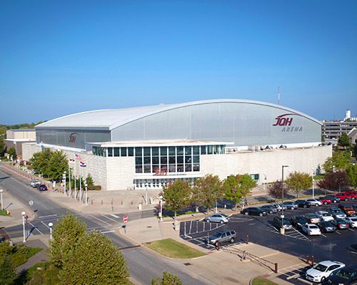 JQH Arena on the campus of Missouri State University in Springfield, MO