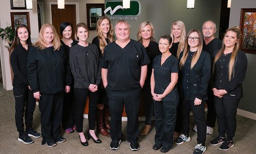 Jody B. Vance and staff members