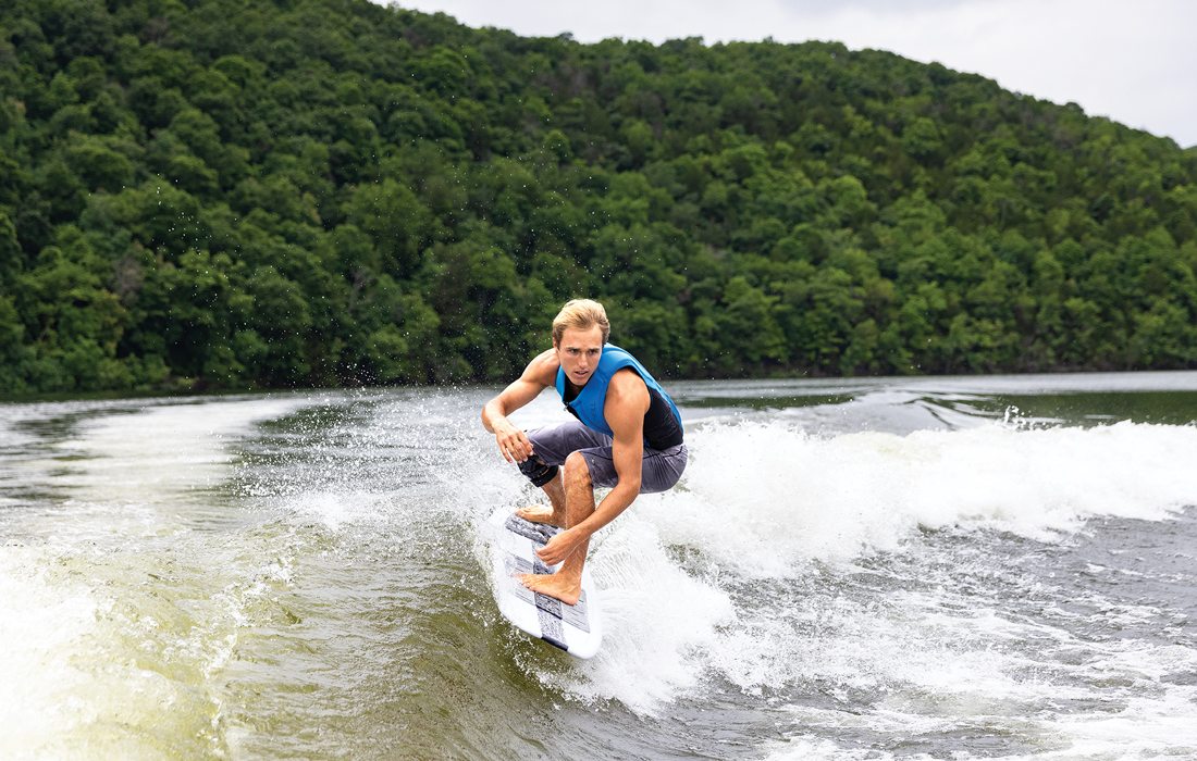 Missouri pro surfer Joey Harris