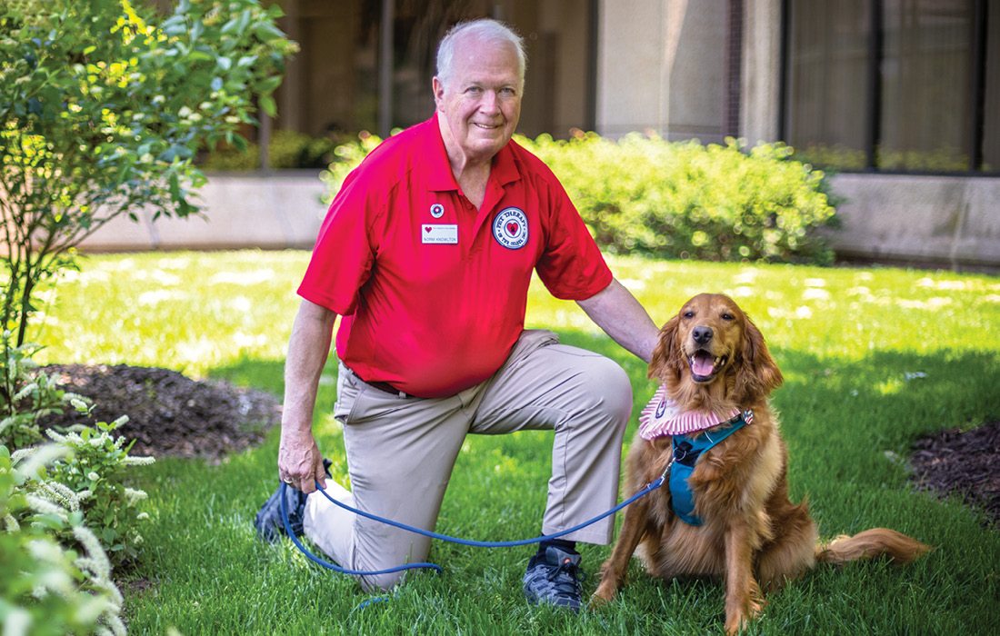 Norm Knowlton and Princess Piper