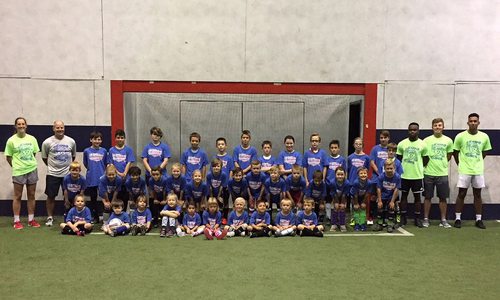Young soccer players at Lake Country Soccer in Springfield MO