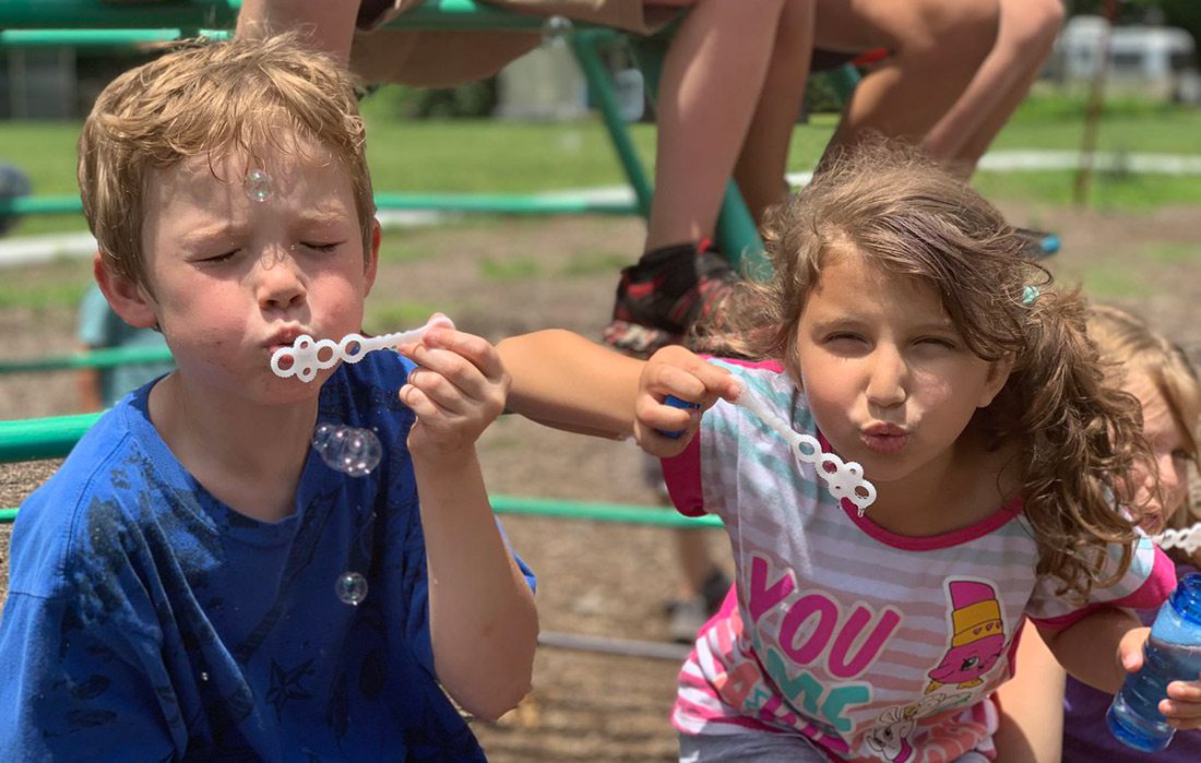 Young kids at Springfield Public Schools summer camp