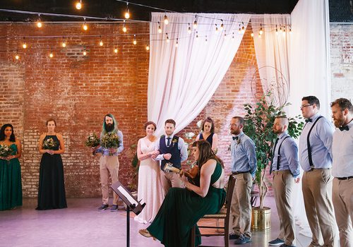 wedding in springfield mo at the old glass place