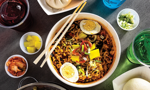 Noodles from Kuick Noodles in Springfield, MO.