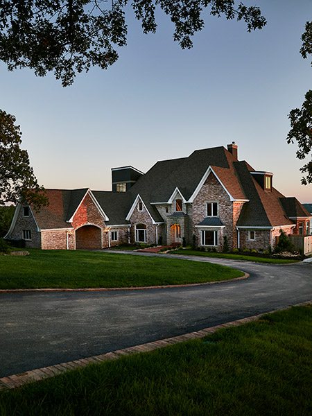 Home exterior at Table Rock Lake