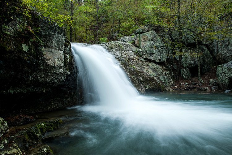 Waterfall at Lake Catherine, Arkansas