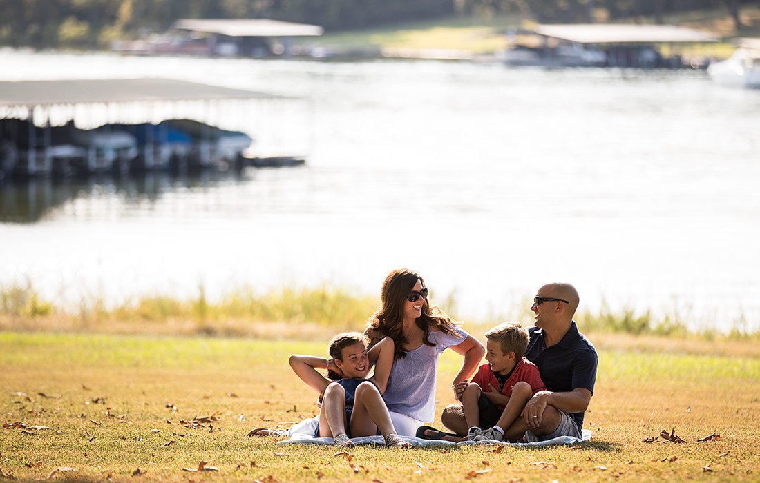Erwin Family at Table Rock Lake