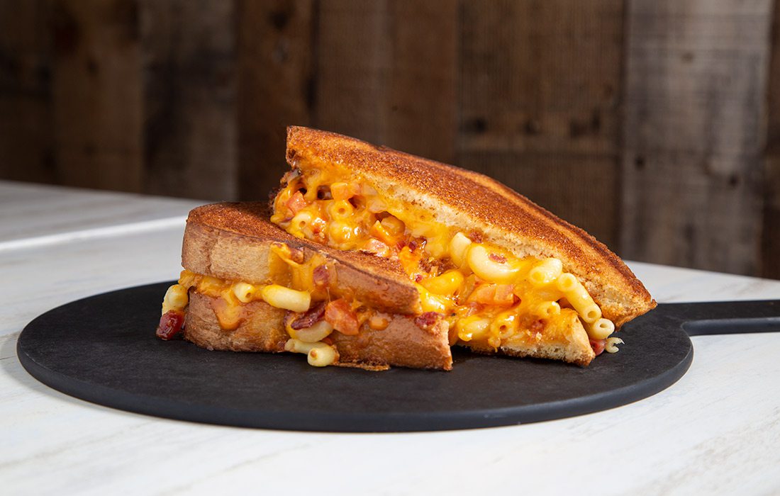 Mac Daddy grilled cheese at MacCheesy in Joplin, MO