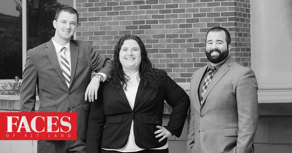 Judson Wall, Jessica Martin, Brad Hughes of Martin & Wall