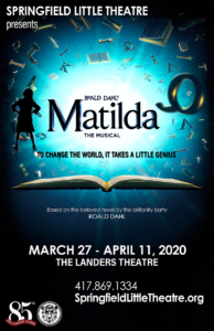 Audition for Matilda The Musical in Springfield, MO