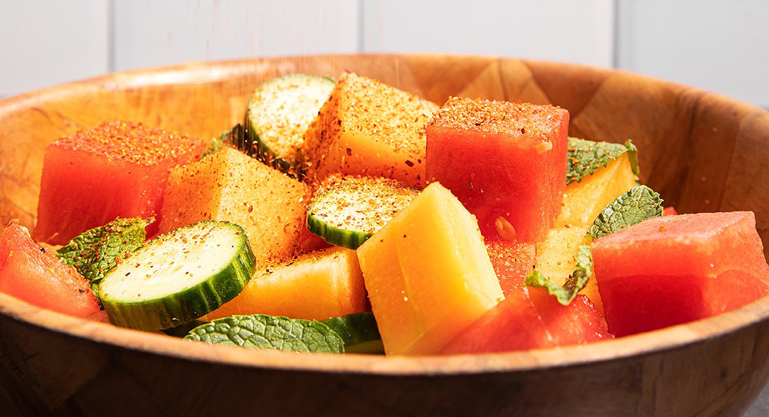 Spicy Summer Melon Salad