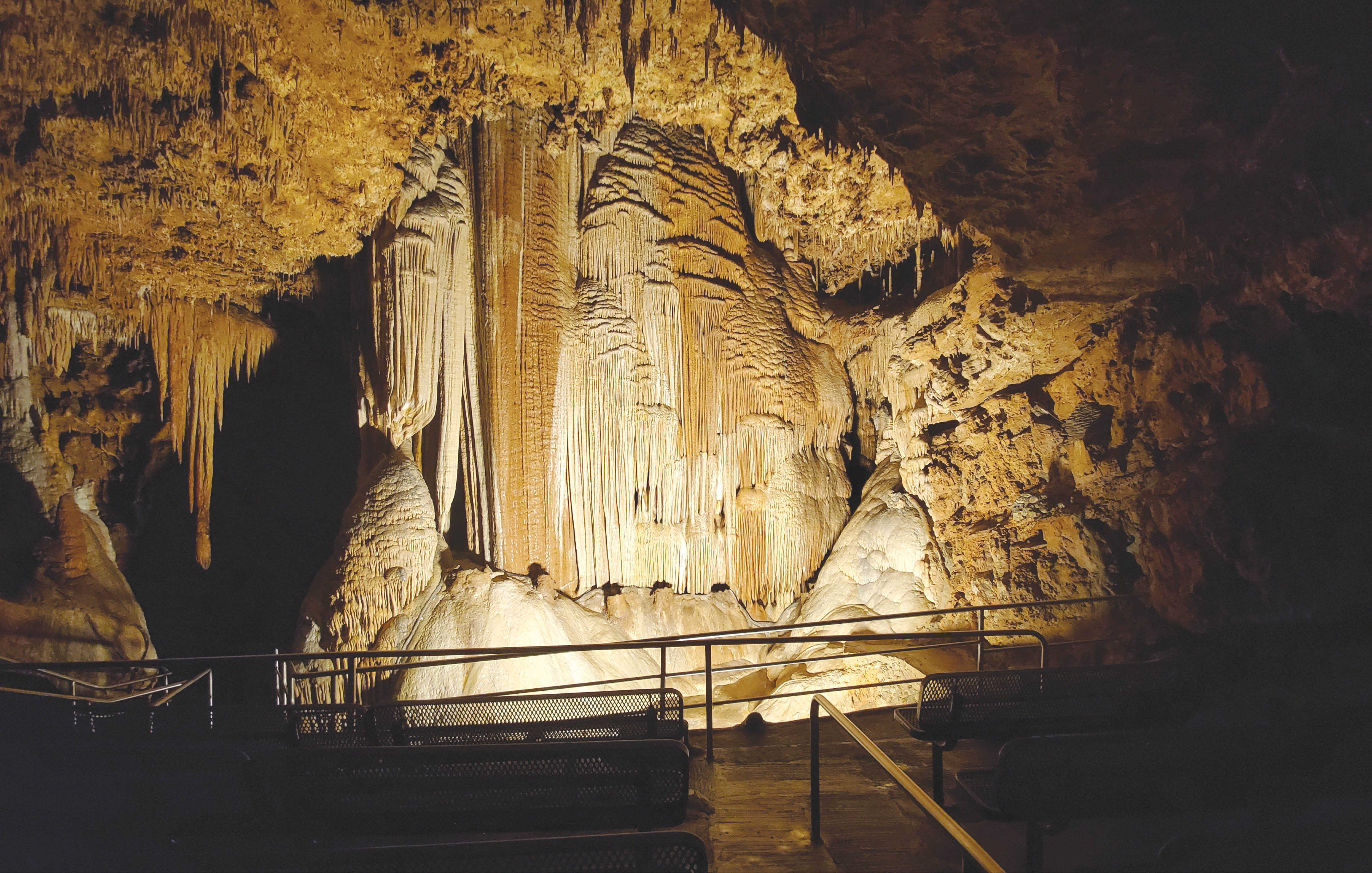 Meramec cave interior