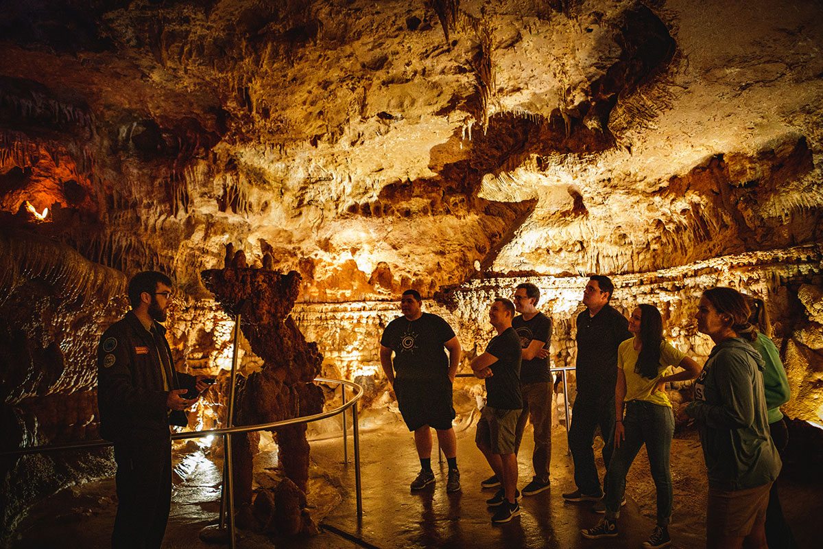 Meramec Caverns in Sullivan, Missouri