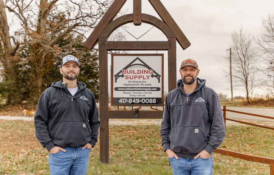 Brandon and Tyler of Midwest Building Supply