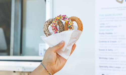 Mini loop churro from Xurro in Springfield, MO.