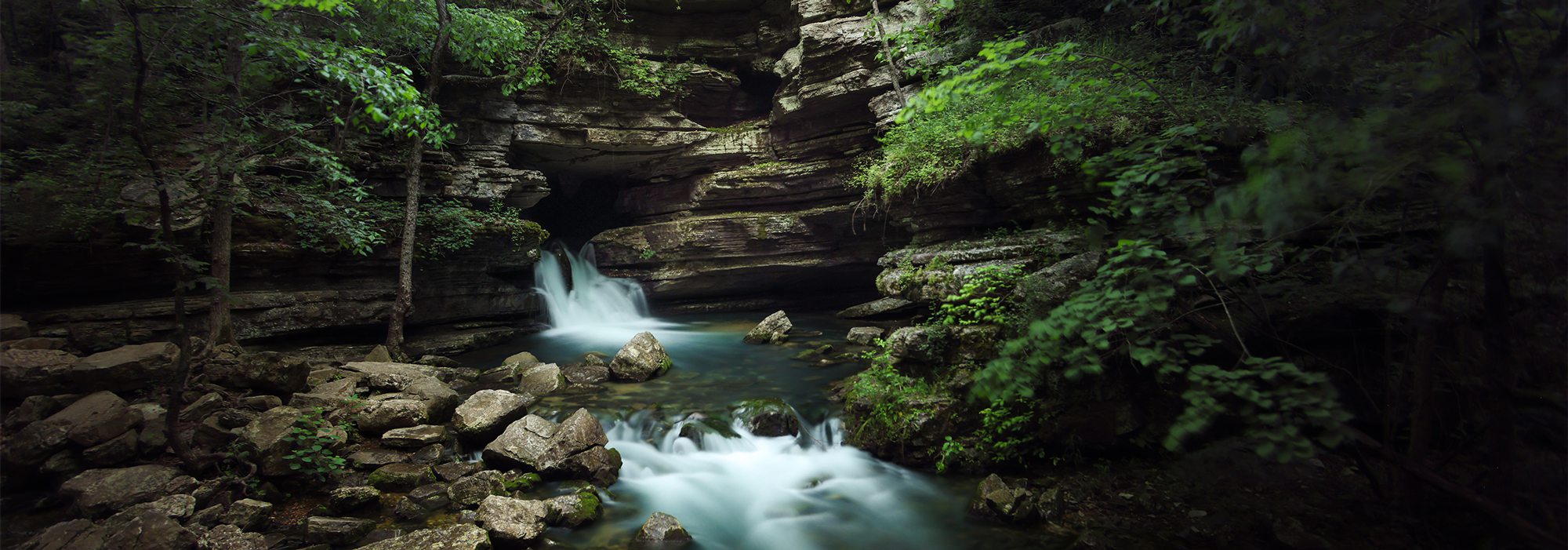 Hike to Glory Hole Waterfall in the Ozark National Forest - Only