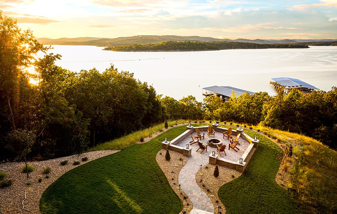 Custom built lake home overlooking Table Rock Lake