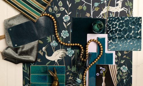 Teal items for home decor