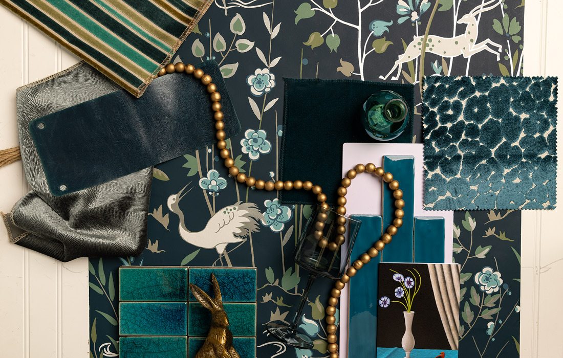 Teal items for home decor