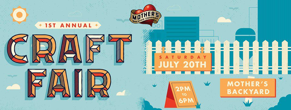 Attend Mother's Brew Co. Craft Fair in Springfield, MO.