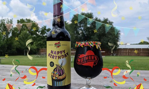 Mother's Brewing Company birthday brew