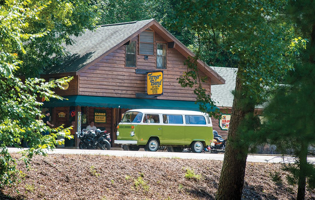 Stop on the Pig Trail in Arkansas