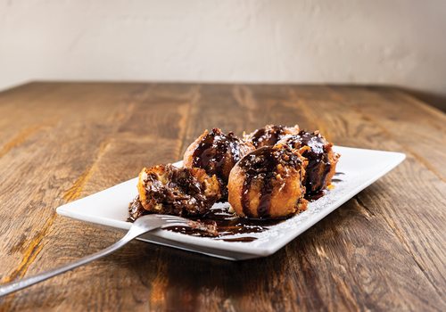 Deep Fried Cookie Dough Mully's Pub & Patio