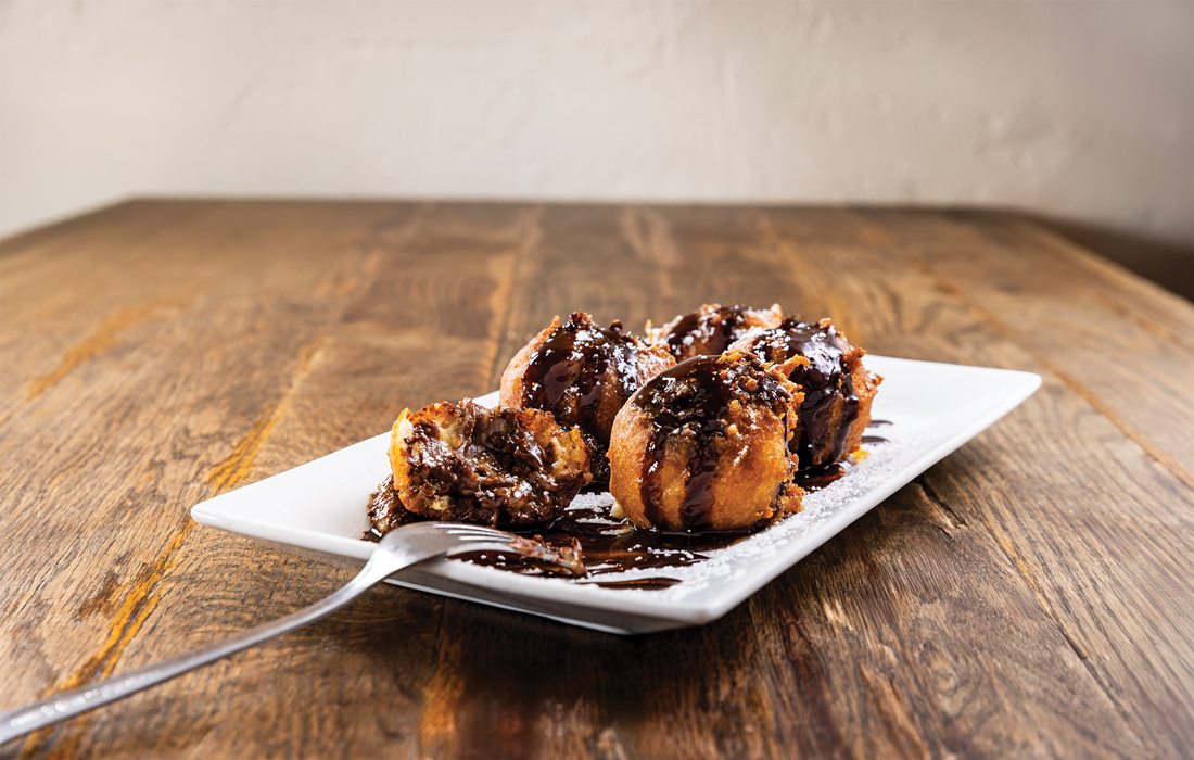 Deep Fried Cookie Dough Mully's Pub & Patio