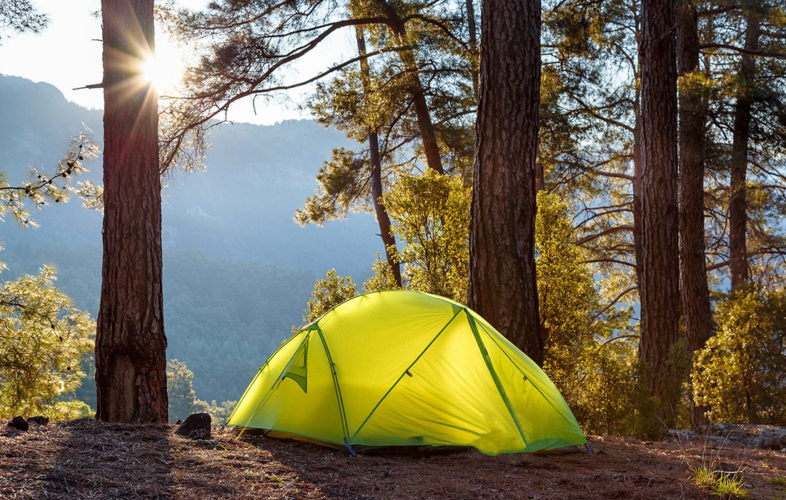 Camping with hiking trails best sale