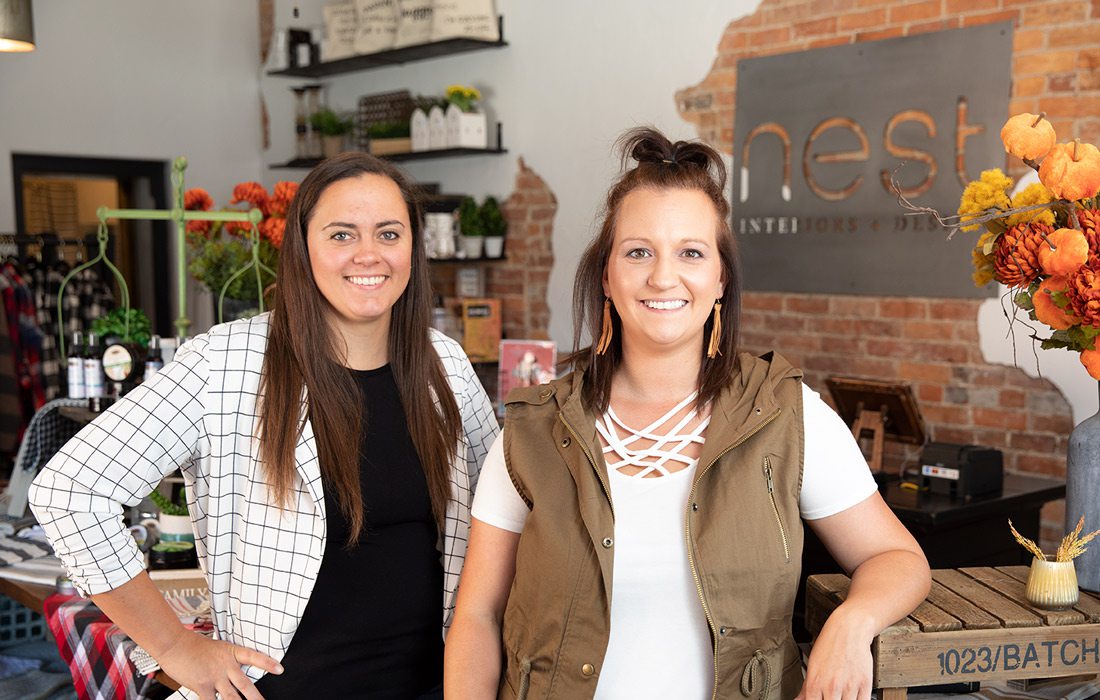 Chelsee Sowder (left) and Natasha Stanley (right).