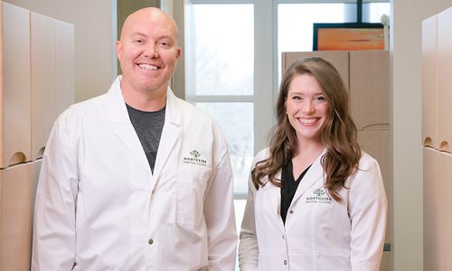 Derek Kaelin and Hillary Smith of Northside Dental Clinic and James River Dental in Springfield MO