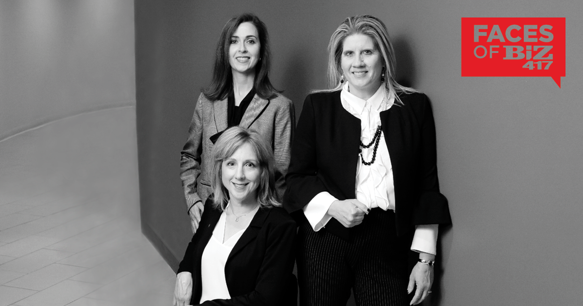 Cary Charles, Director, Business Development; Sherry Coker, Executive Director; Bobbi Box, Business Manager of OTC Center for Workforce Development in Springfield MO