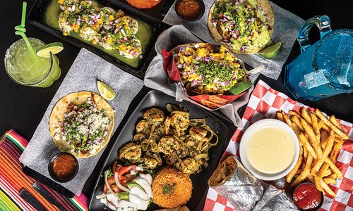 Food from OXO Bar & Grill