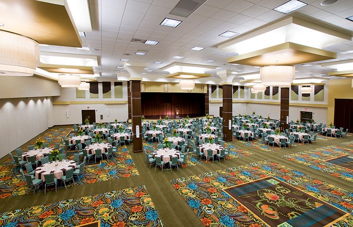 large banquet room