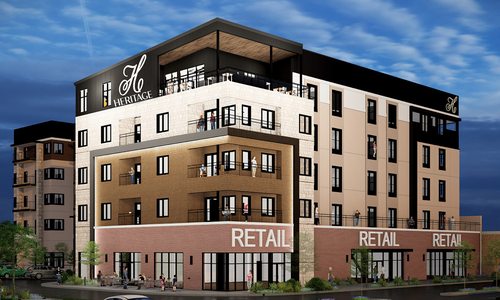 A rendering of the new Heritage development in Springfield MO