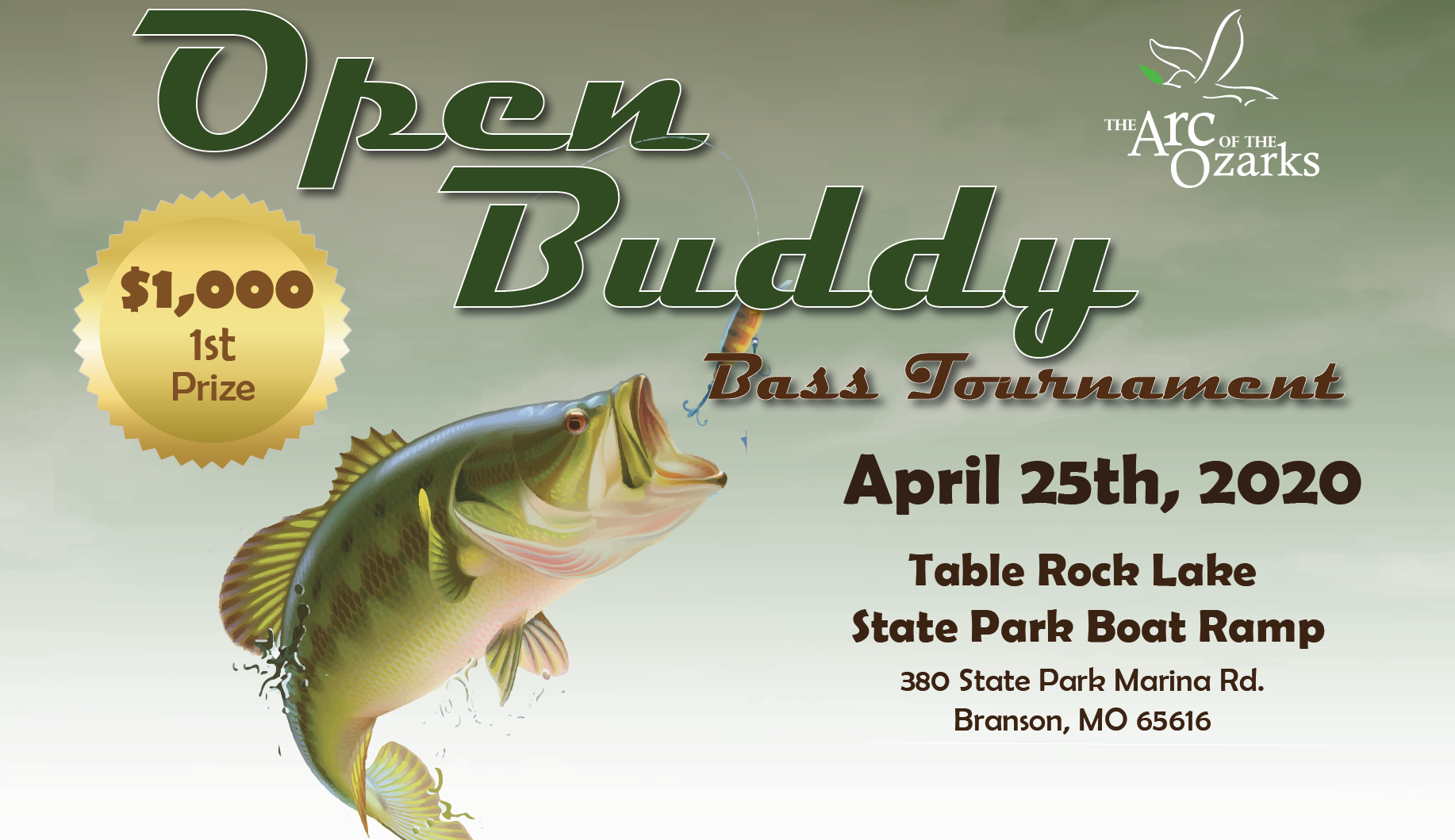 Fishing tournament in Branson, MO