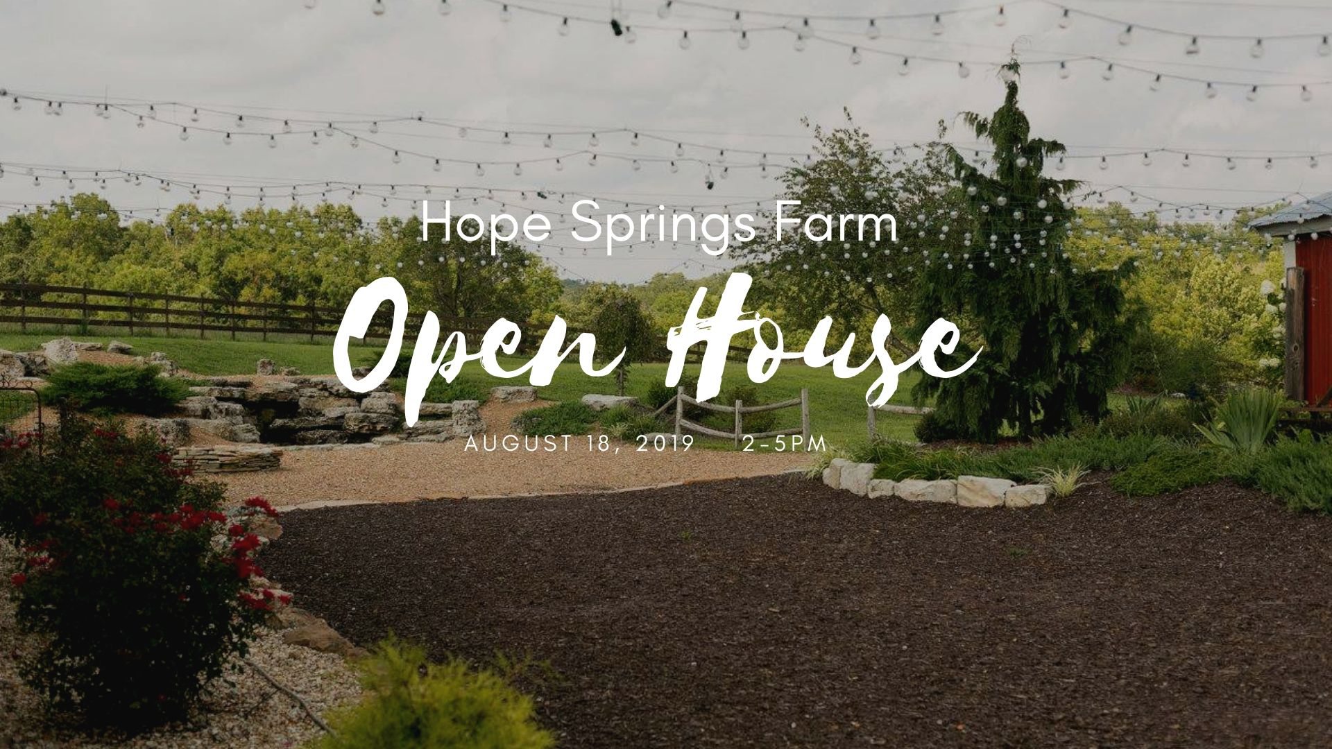 Open House in Springfield, MO.