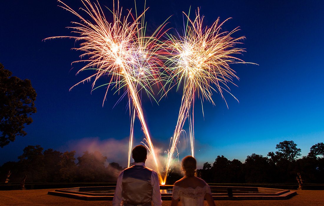 Experience fireworks with loved ones.