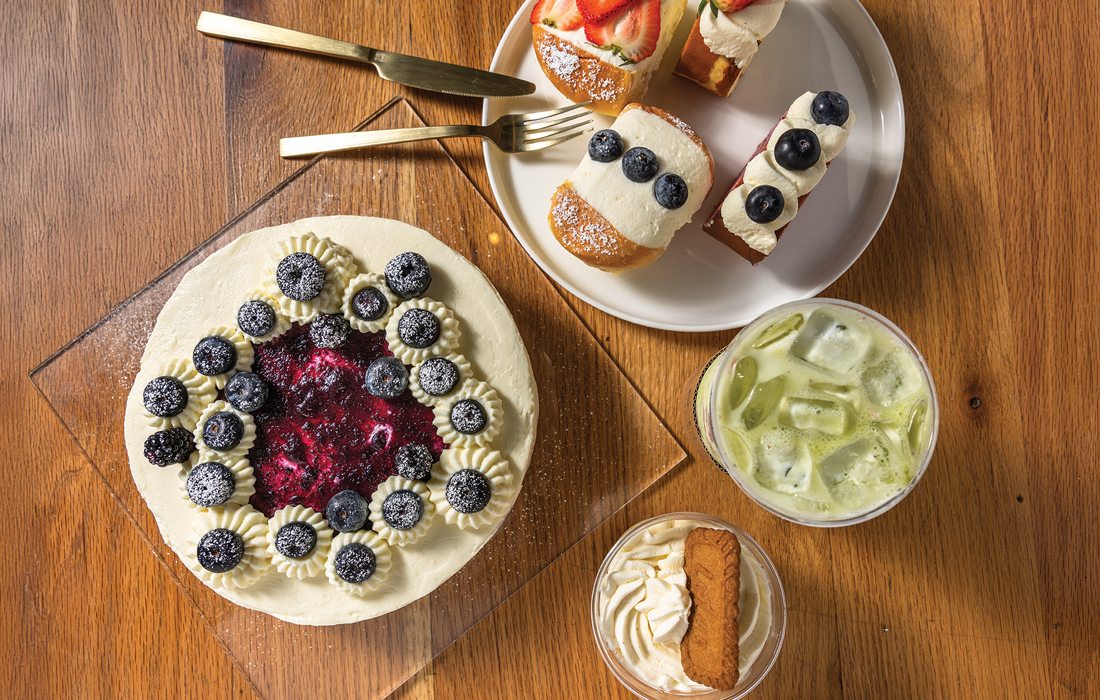 Desserts created by Leo Kim