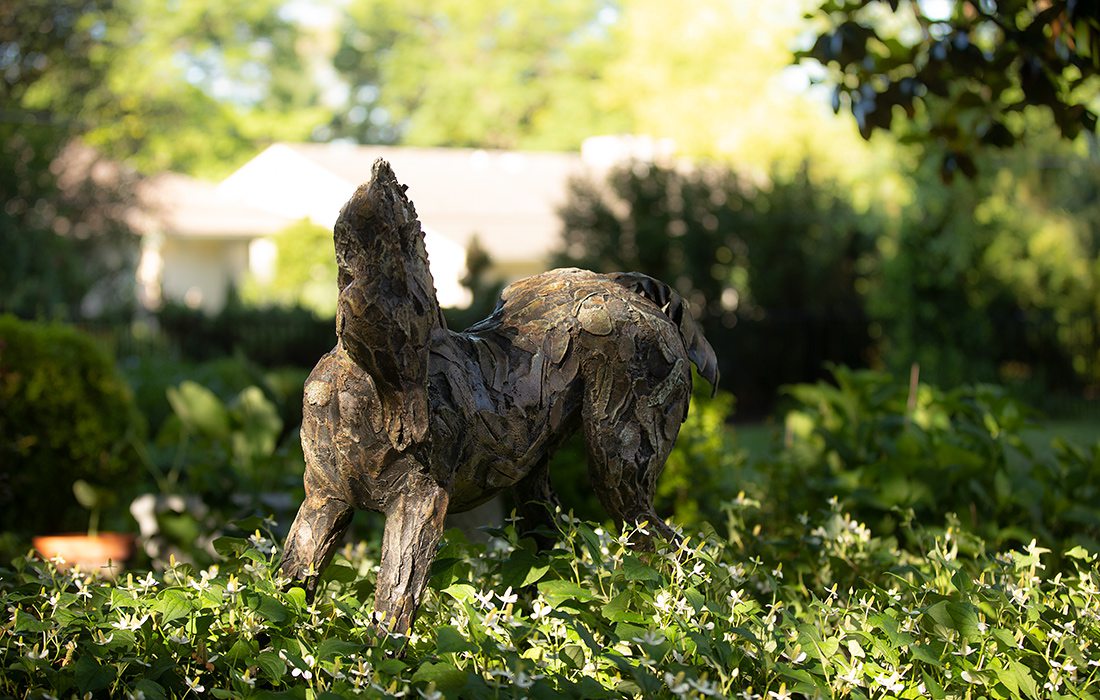 Robert and Peg Carolla’s backyard garden