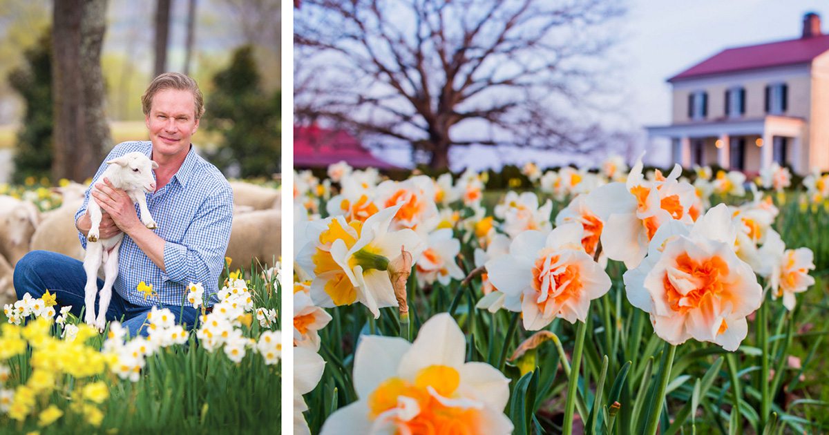 P. Allen Smith at Moss Mountain Farm in Arkansas